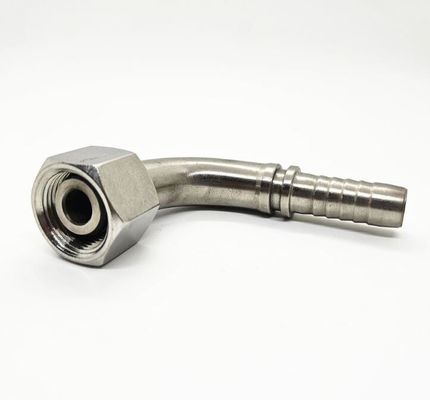 20591 DIN Accesorios de mangueras hidráulicas con tubos roscados personalizados y soporte OEM