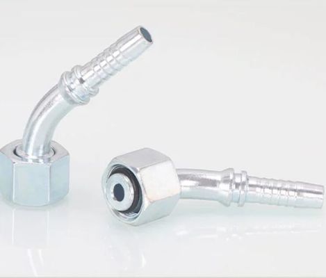 20491 Acero inoxidable de flexión métrica Accesorios para tuberías de manguera hidráulica con larga vida útil