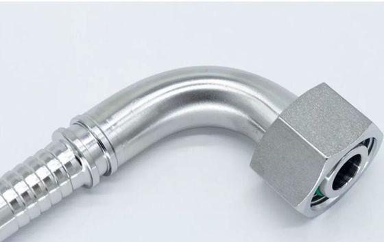 Tubos y accesorios hidráulicos de codo métrico de 90 grados para acero inoxidable 20491