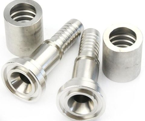 Conector de brida de acero inoxidable para tuberías e instalaciones hidráulicas de manguera de una pieza Serie 87311