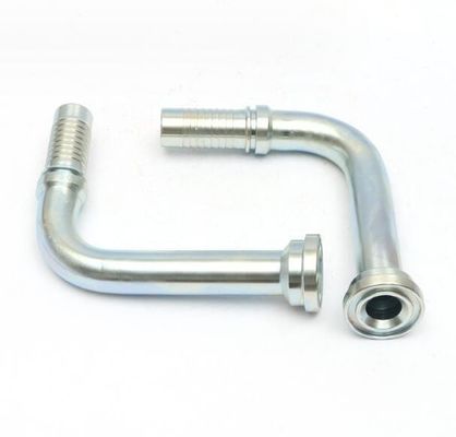 Tipo de cabeza redonda de acero inoxidable SAE CNC Accesorios de manguera hidráulica de alta presión 87391