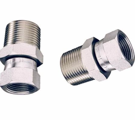 Adaptador de tuberías para accesorios estadounidenses Bsp Accesorios métricos de jicho 1/4&quot; Accesorios hidráulicos