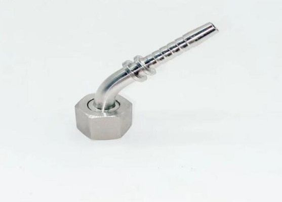 Certificado de accesorios hidráulicos métricos ISO9001 20541 45 grados métricos femeninos 24 grados cono