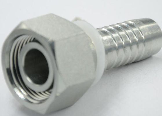 Métrico 20511 Femenino recto 24 grados Sello de cono hidráulico Dkos Fittings femenino Adaptador de tubería
