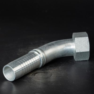 Acero inoxidable Accesorios hidráulicos para tubos de tubería de codo Métrica para el prensado de crimping 20441