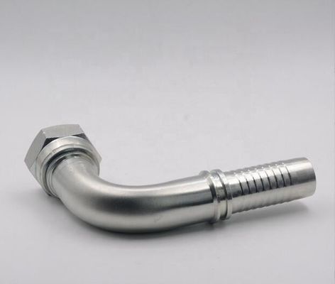 90 grados Bsp Femenino 60 grados Cono 22691 Conector de manguera de pezón hidráulico Combinación de juntas