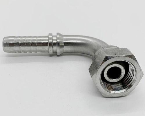 Acero inoxidable 22691 Accesorio de manguera hidráulica de codo de 90 grados para conexión de tuberías