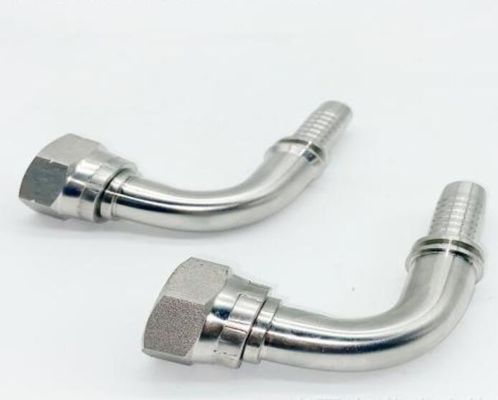 Acero inoxidable 60 grados manguera de cono Banjo ajuste de tubería adaptador de hidráulica