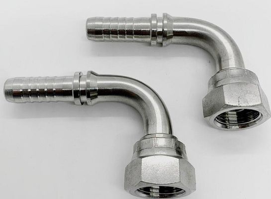 90 grados BSP Fitting de tubería hidráulica para conexión de líneas de tubería Conexión femenina