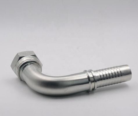 90 grados Codo manguera hidráulica y el fabricante de accesorios para líneas de tubería Conectar desde Ningbo