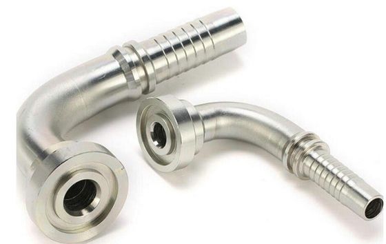 Lámina galvanizada de 90 grados Codo SAE Flange 6000 Psi Conexión de manguera de tubería hidráulica